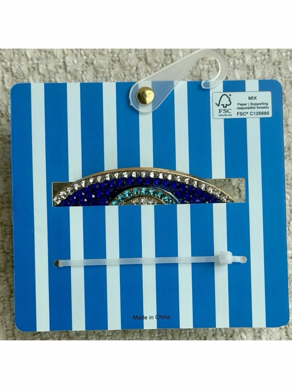 Piper K blue metal